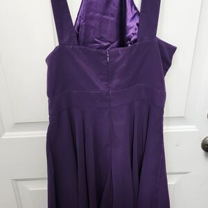 Purple Sleeveless Dress